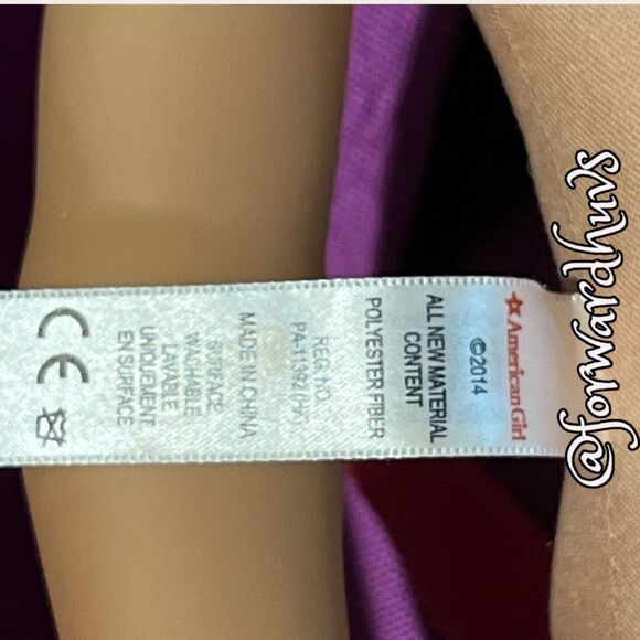 American Girl 18” Doll with Rolling Carrying Case - Picture 7 of 12